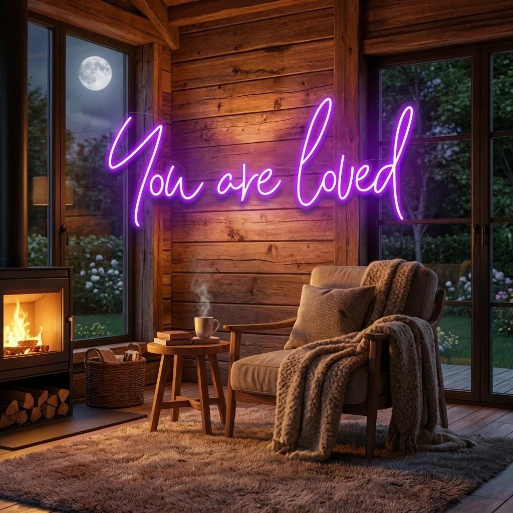 You Are Loved Led Neon Sign Light