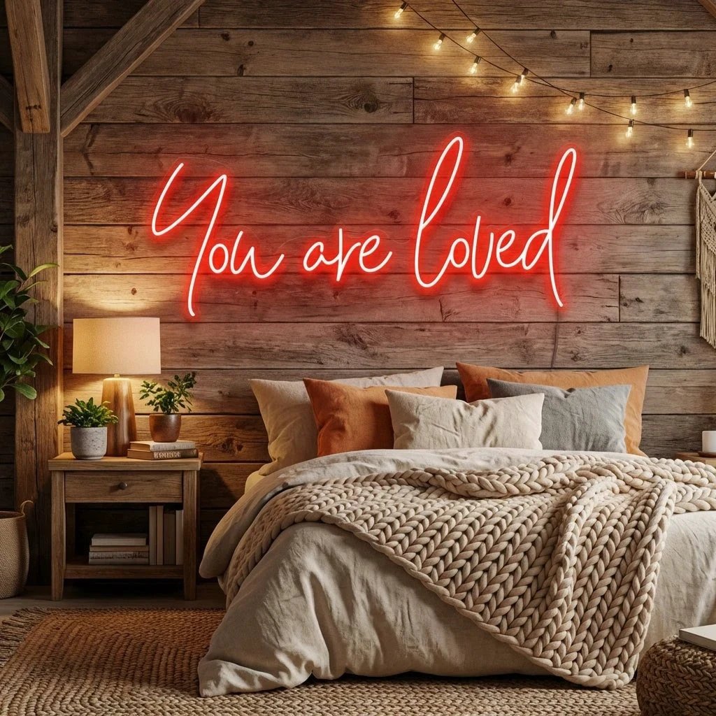 You Are Loved Led Neon Sign Light