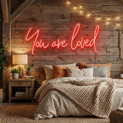 You Are Loved Led Neon Sign Light