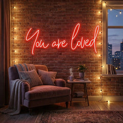 You Are Loved Led Neon Sign Light