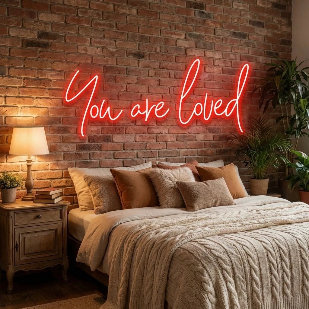 You Are Loved Led Neon Sign Light