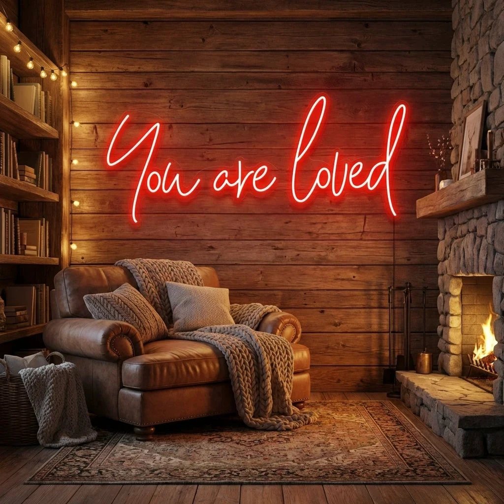You Are Loved Led Neon Sign Light