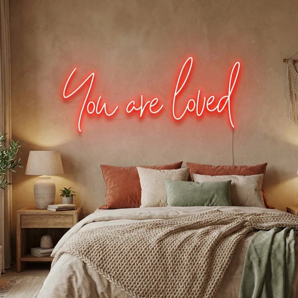 You Are Loved Led Neon Sign Light