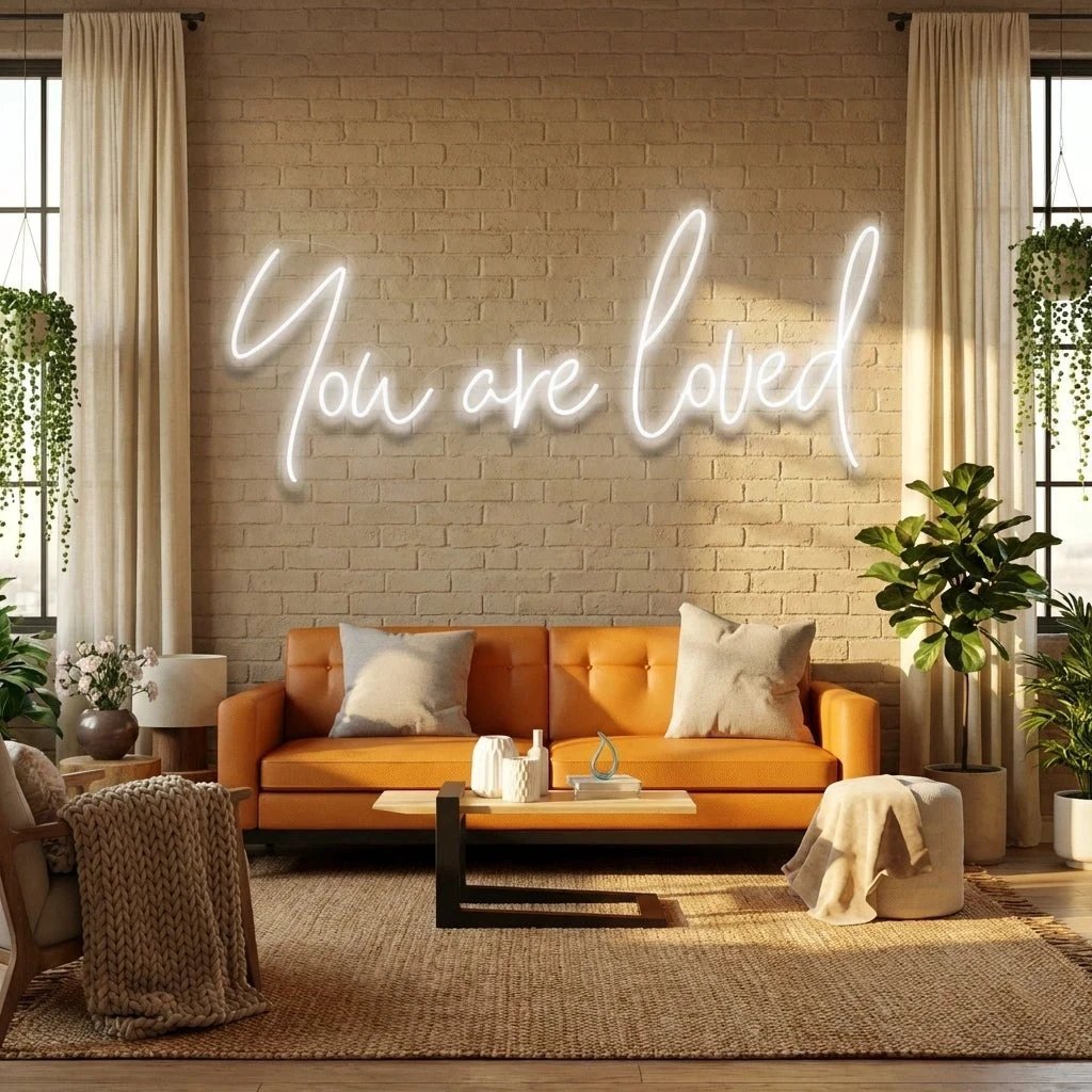 You Are Loved Led Neon Sign Light