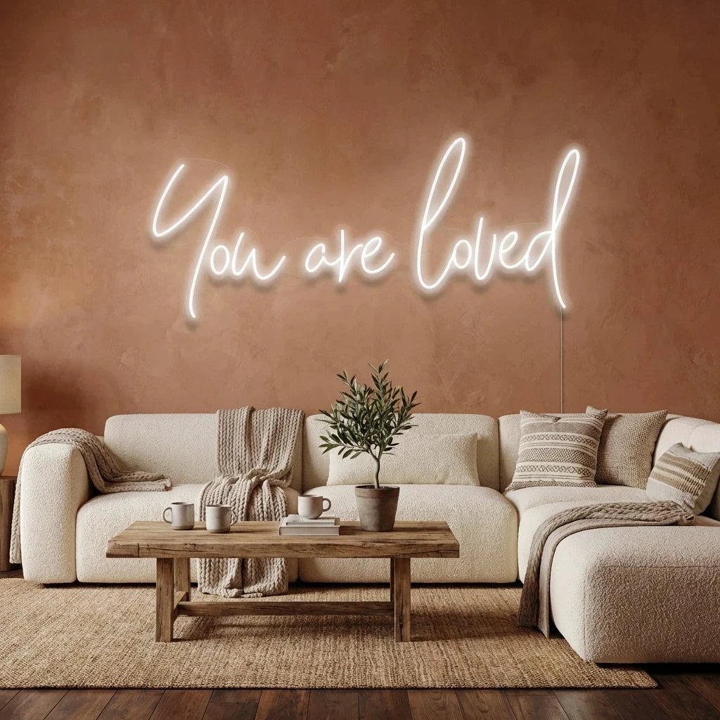 You Are Loved Led Neon Sign Light