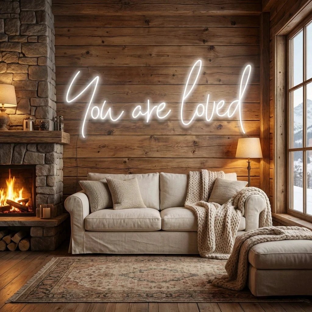 You Are Loved Led Neon Sign Light