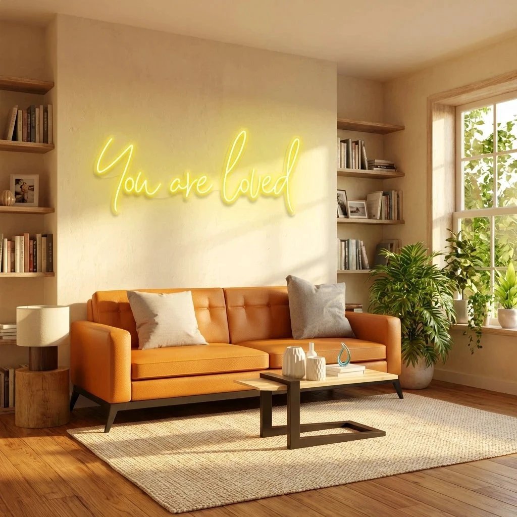 You Are Loved Led Neon Sign Light