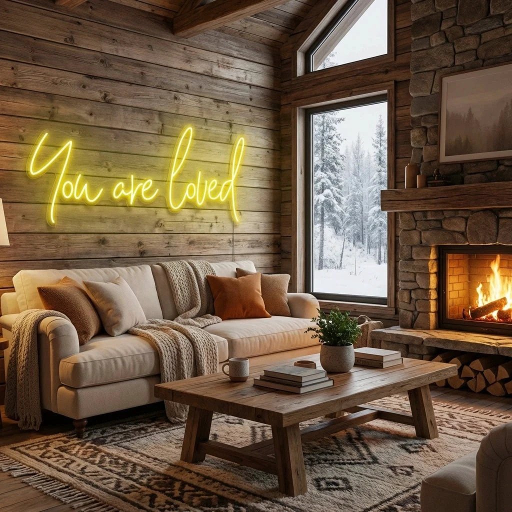 You Are Loved Led Neon Sign Light