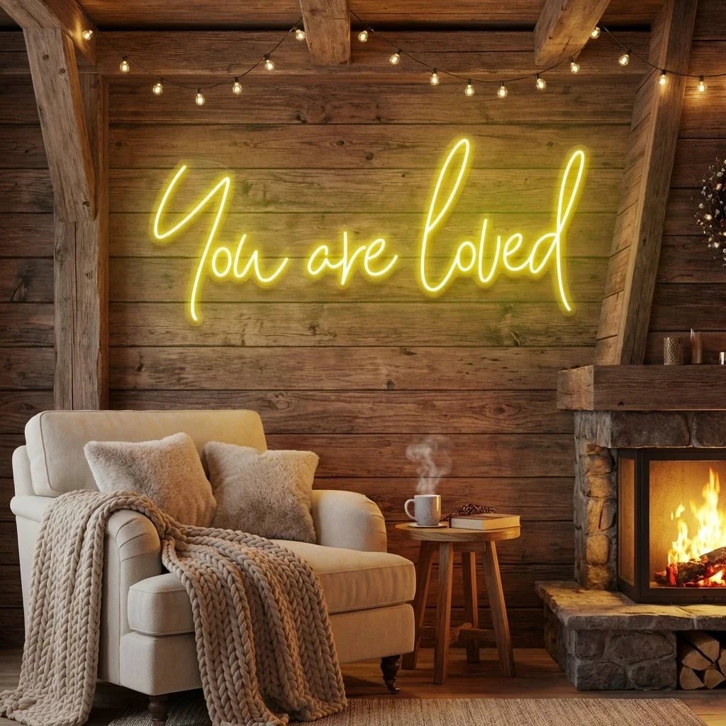You Are Loved Led Neon Sign Light