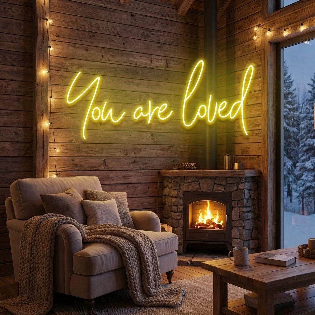 You Are Loved Led Neon Sign Light
