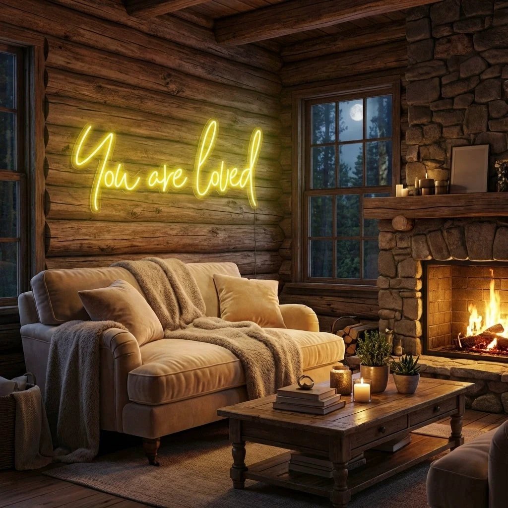 You Are Loved Led Neon Sign Light