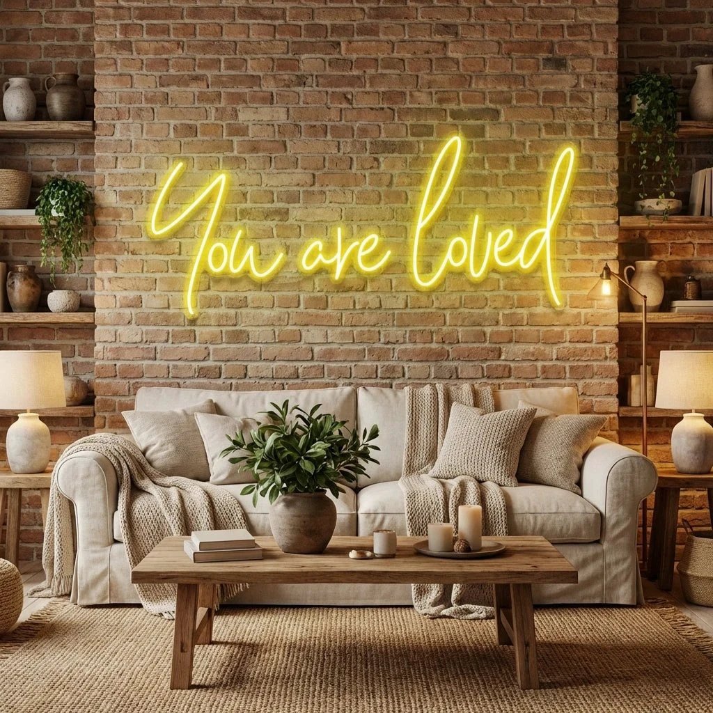 You Are Loved Led Neon Sign Light