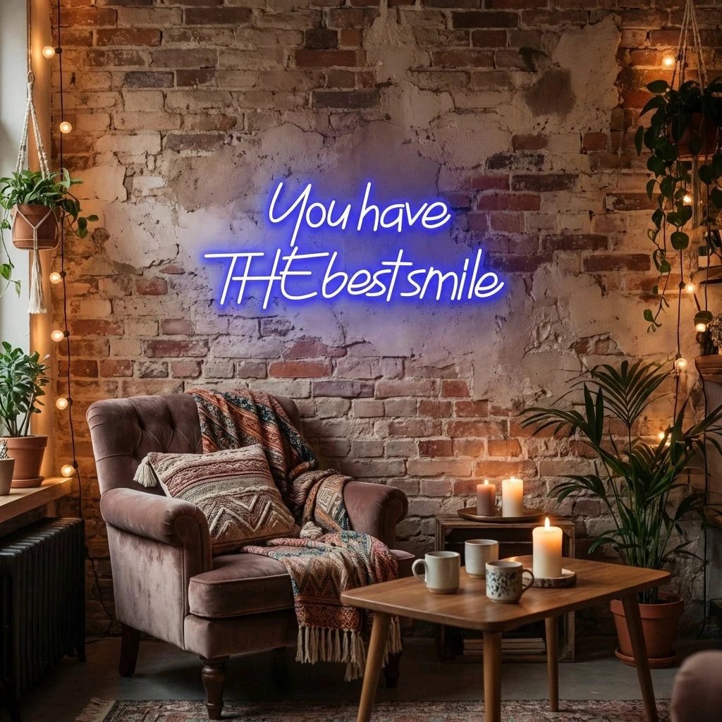 You Have The Best Smile Led Neon Sign Light