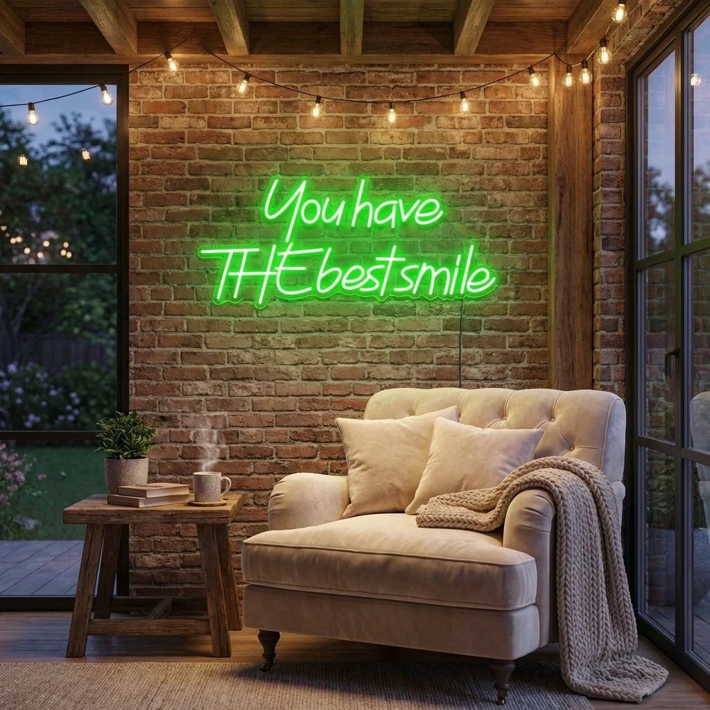 You Have The Best Smile Led Neon Sign Light
