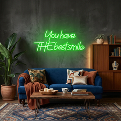You Have The Best Smile Led Neon Sign Light