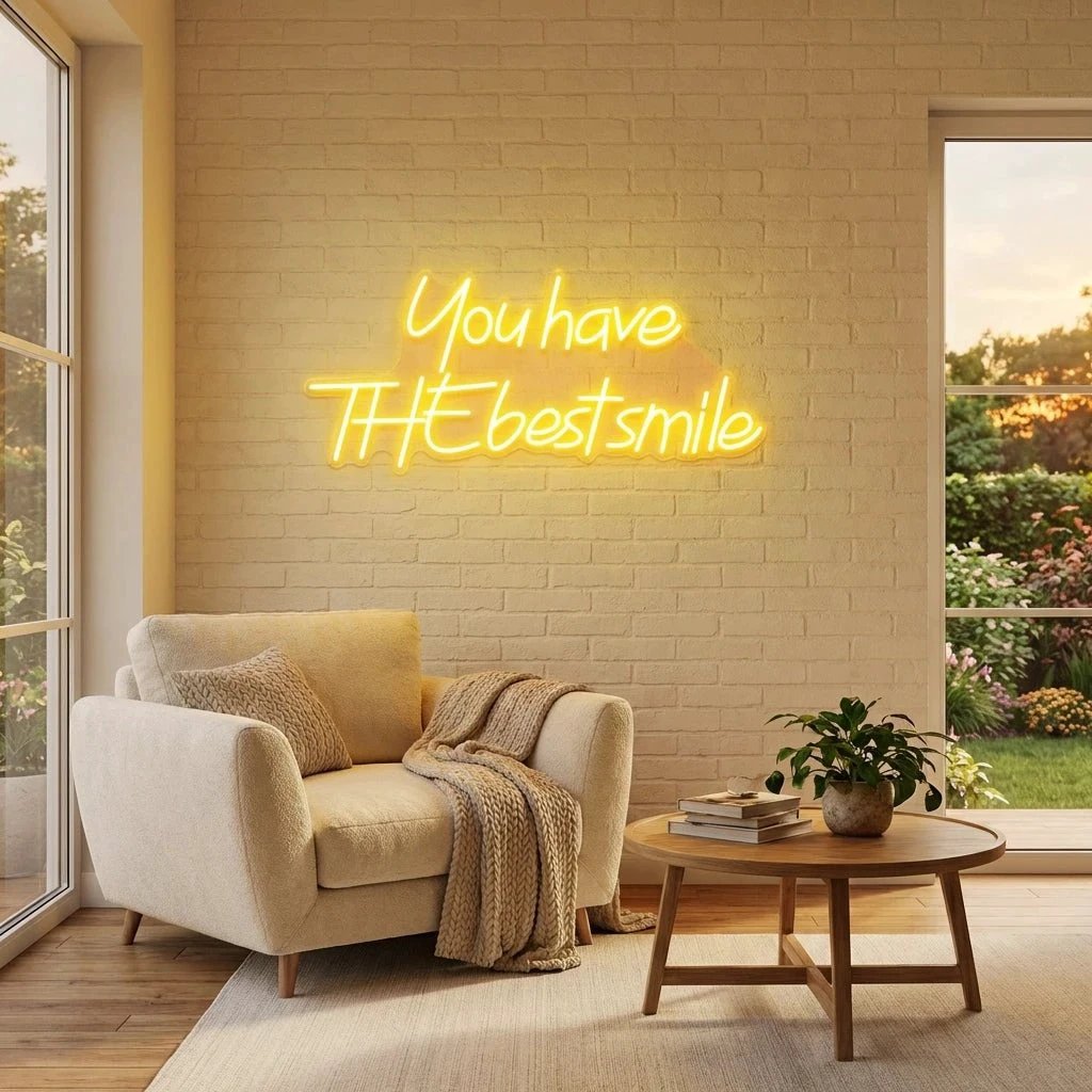 You Have The Best Smile Led Neon Sign Light