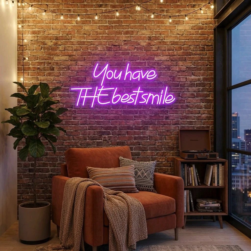 You Have The Best Smile Led Neon Sign Light