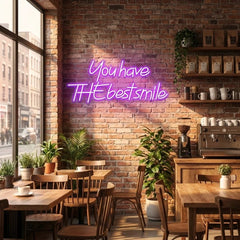 You Have The Best Smile Led Neon Sign Light