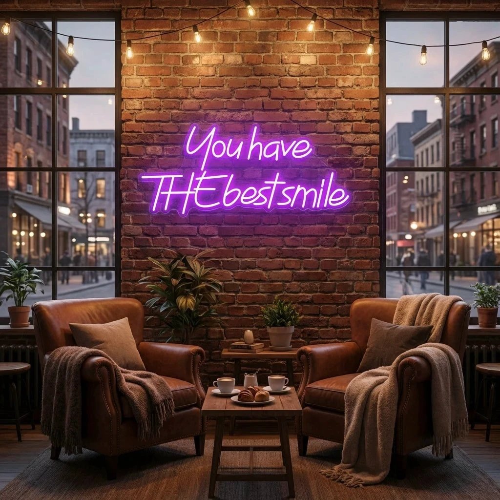 You Have The Best Smile Led Neon Sign Light