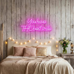 You Have The Best Smile Led Neon Sign Light