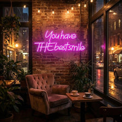 You Have The Best Smile Led Neon Sign Light