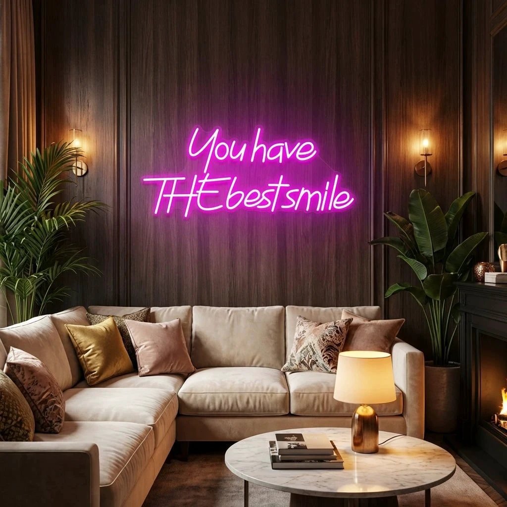You Have The Best Smile Led Neon Sign Light