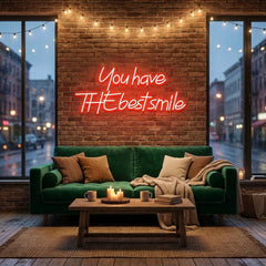 You Have The Best Smile Led Neon Sign Light