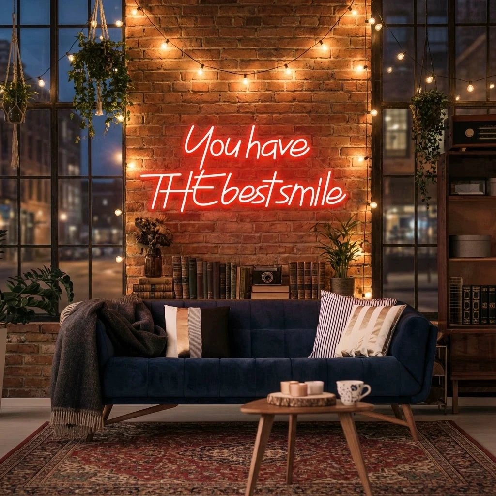 You Have The Best Smile Led Neon Sign Light