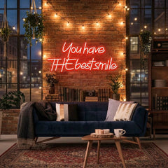 You Have The Best Smile Led Neon Sign Light
