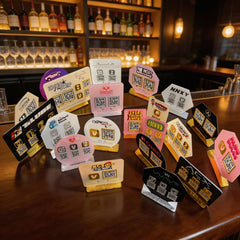 Custom Multi QR Code Circle Stand