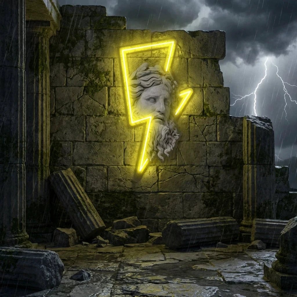 Zeus Neon Artwork Led Neon Sign Light