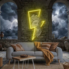 Zeus Neon Artwork Led Neon Sign Light