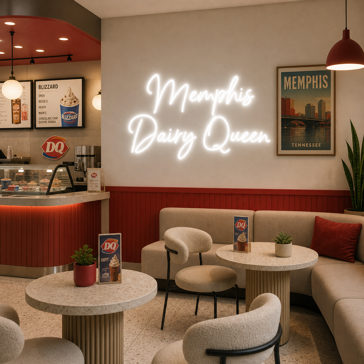 Custom Neon: Memphis Dairy Q...